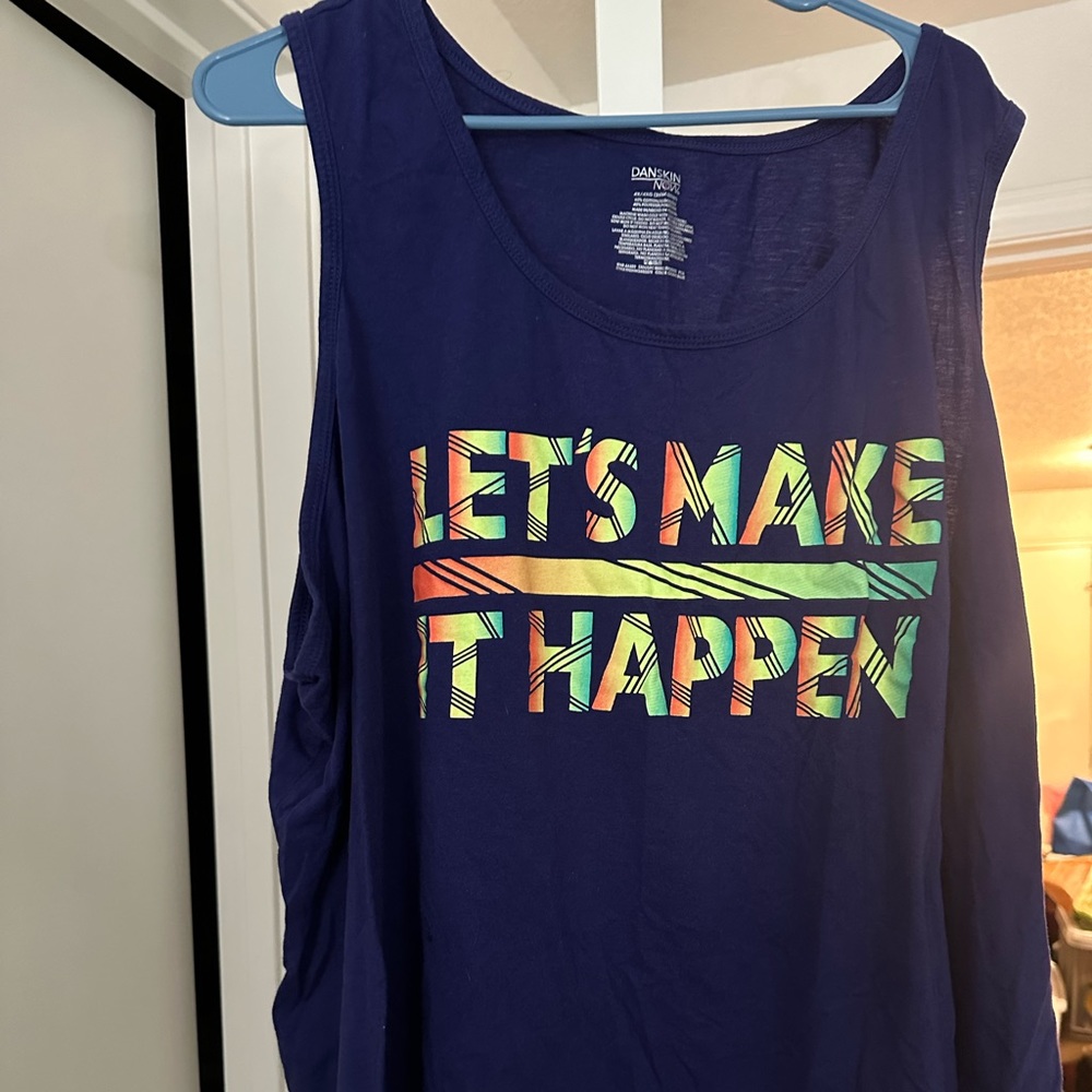 “Let’s make is happen” workout tank